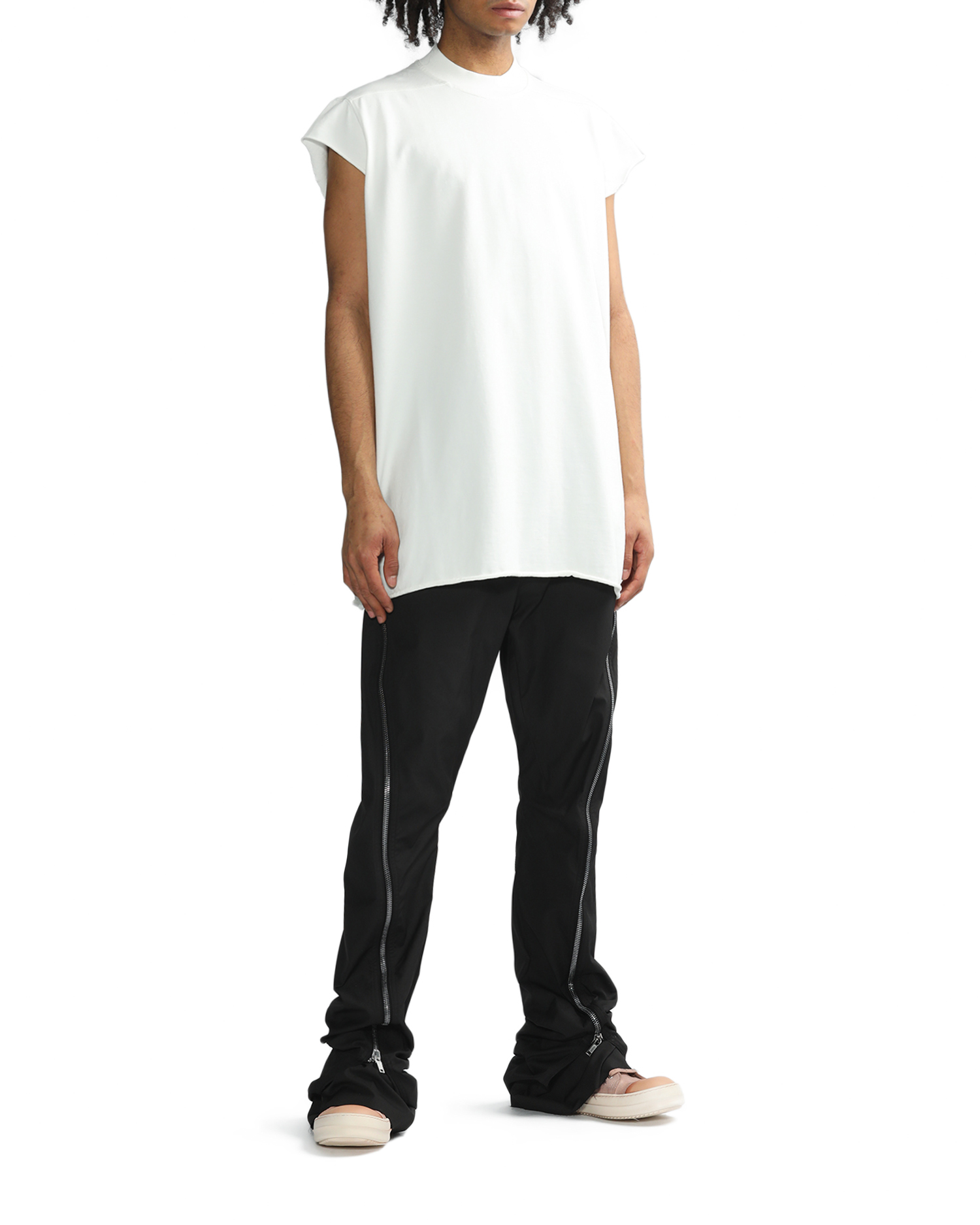 パンツ RICK OWENS BOLAN BANANA Rick Owens リックオウエンス SS24 BOLAN BANANA / BLK - NUBIAN