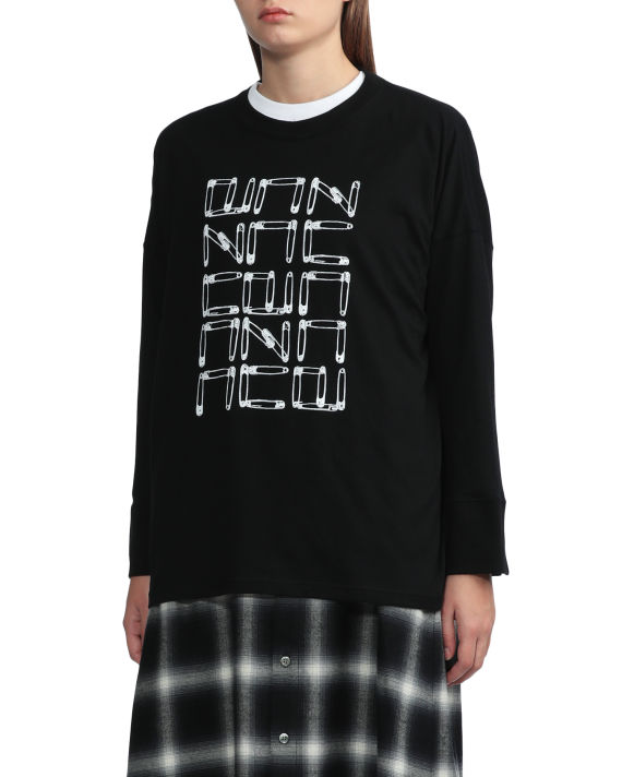 ZUCCa Safety pin longsleeve tee