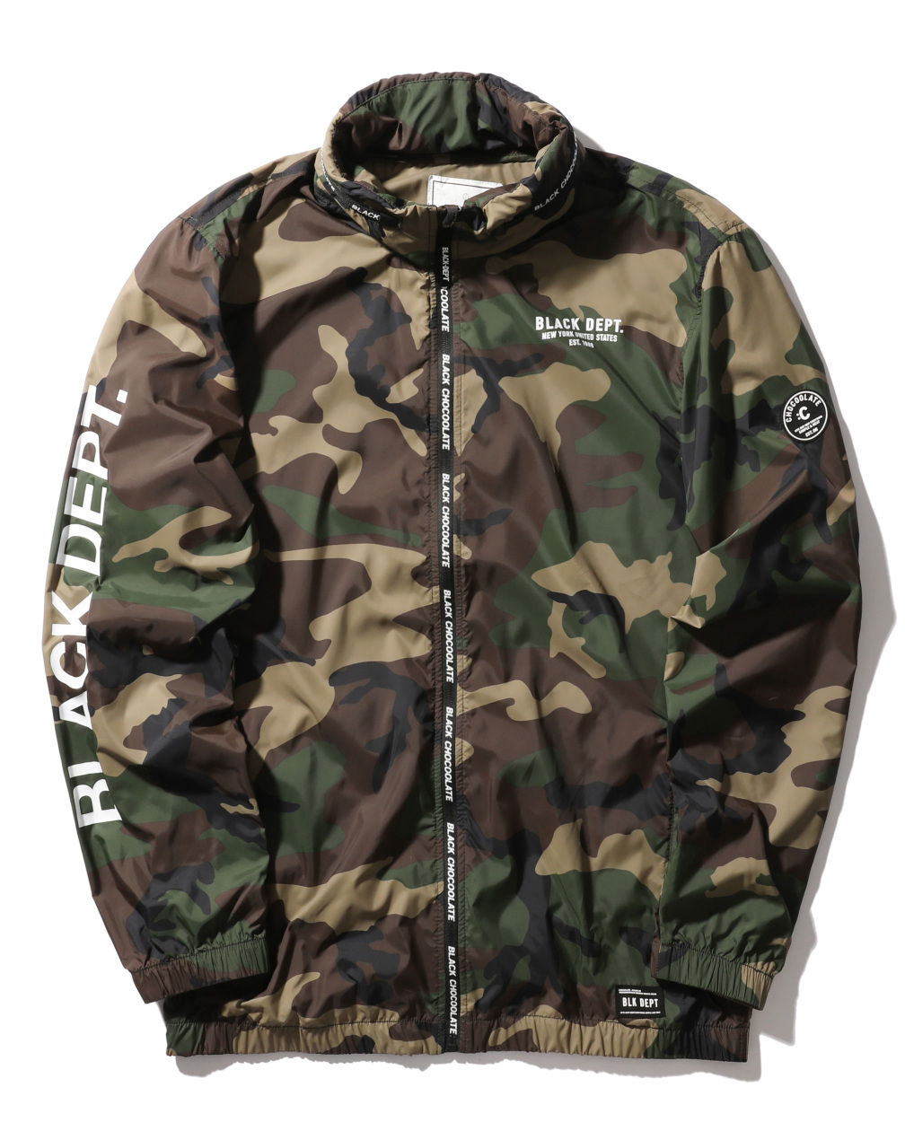 Men S Retractable Hood Camouflage Jacket Chocoolate Hk Official Site