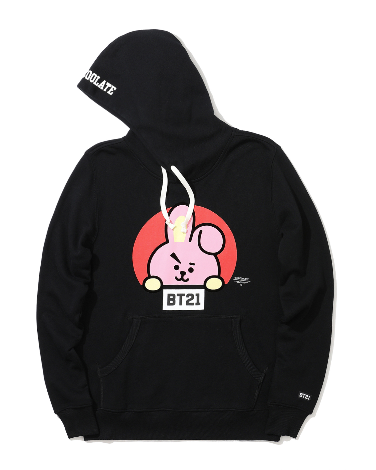 bt21 character hoodie